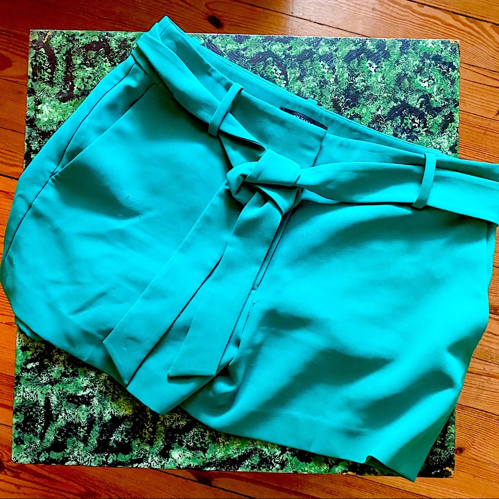 Ann Taylor Green Shorts